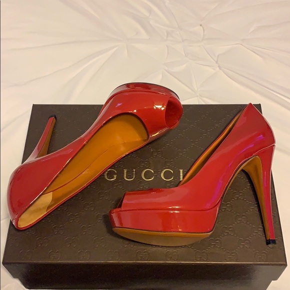 Gucci vernice Crystal color raspberry - Picture 3 of 4